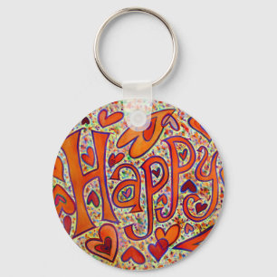 Porte-clés Heureux Porte - clé