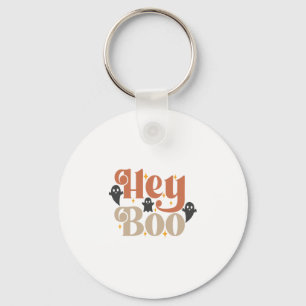 Porte-clés Hey Boo Boho Halloween Hey Boo Ghost