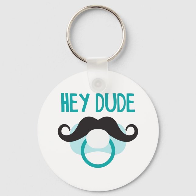 Porte-clés Hey Dude (Recto)