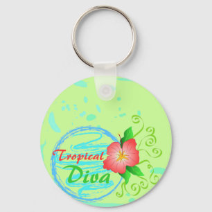 Porte-clés Hibiscus flower - Keychain