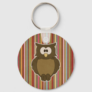 Porte-clés Hibou sage