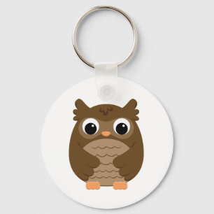 Porte-clés Hibou sage