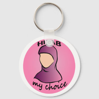 Porte-clés Hijab ma clé de choix