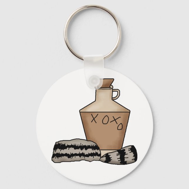 Porte-clés hillbilly-jug et casquette (Recto)
