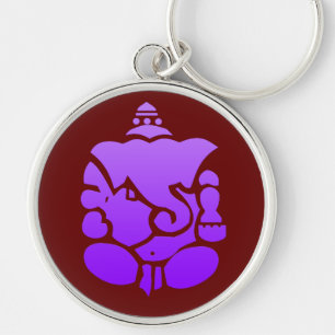 Porte-clés Hindu God Ganesh GOD of Wealth Success