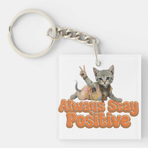 Porte-clés Hippie de paix personnalisée Sloth