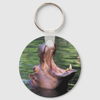 Porte-clés Hippo affamé