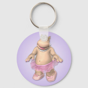 Porte-clés Hippo Tutu Keychain