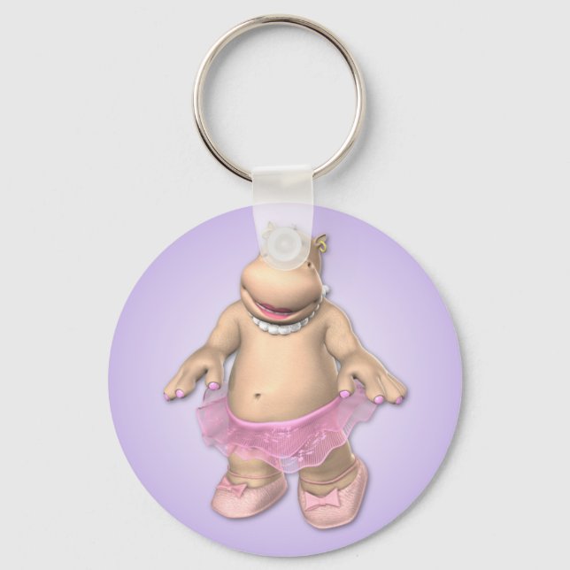 Porte-clés Hippo Tutu Porte - clé (Recto)