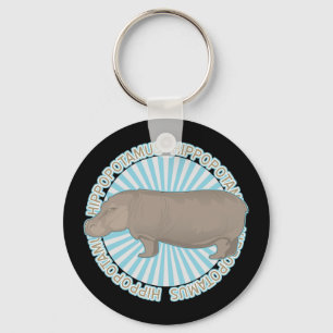 Porte-clés Hippopotame classique