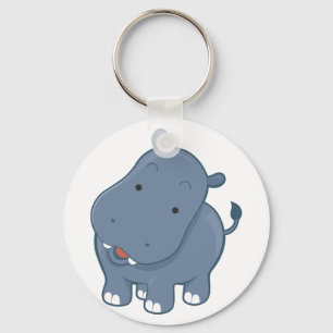 Porte-clés Hippopotamus