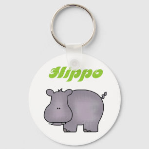 Porte-clés Hippopotamus Keychain