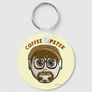 Porte-clés Hipster de café - porte - clé