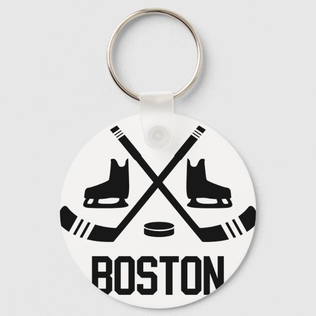 Porte-clés Hockey de Boston (Recto)