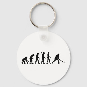 Porte-clés Hockey de champ d'évolution