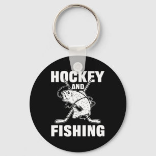 Porte-clés Hockey Et Pêche Hockey Sur Glace Chasse Au Poisson
