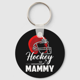 Porte-clés Hockey Maman Joueur de Hockey Famille Assortie