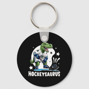 Porte-clés Hockeysaurus Drôle Dinosaure Hockey Enfants Hockey