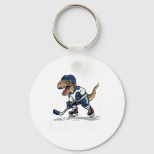 Porte-clés Hockeysaurus Drôle Dinosaure Hockey Enfants Hockey