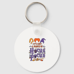 Porte-clés Hocus Pocus Halloween Sorcières Chaudron Balai Cha