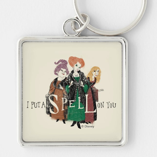 Porte-clés Hocus Pocus Sanderson Soeurs Spellbound (Devant)