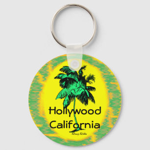Porte-clés Hollywood CA Palm Tree Porte - clé