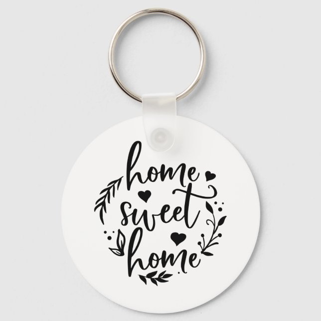 Porte-clés Home Design Home (Recto)