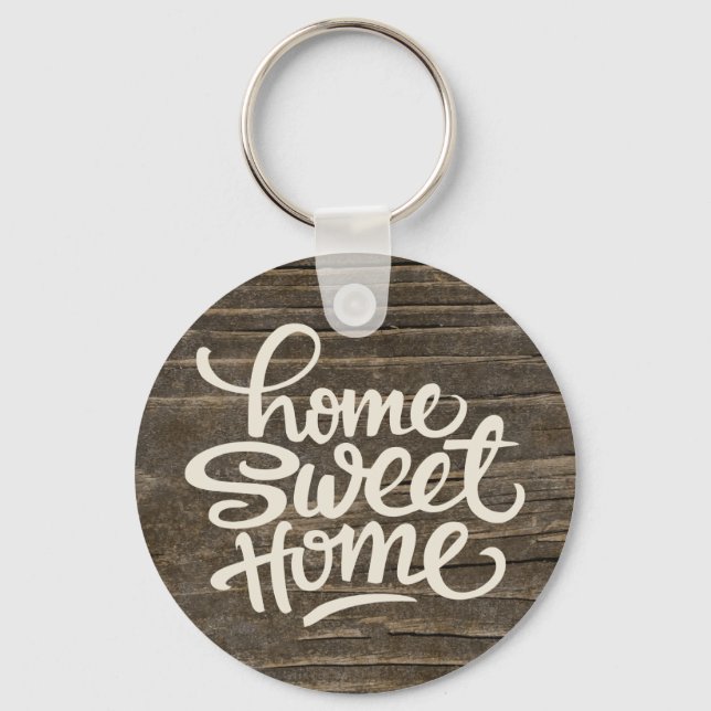 Porte-clés Home Sweet Home (Recto)