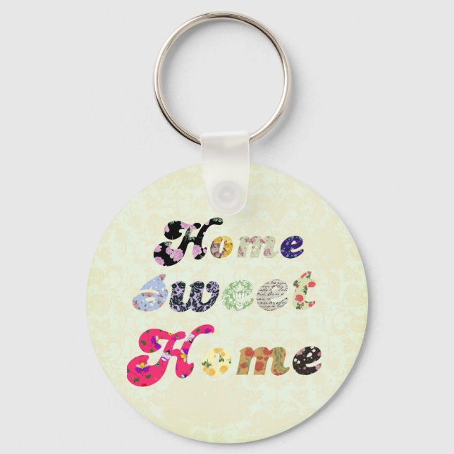 Porte-clés Home Sweet Home (Recto)