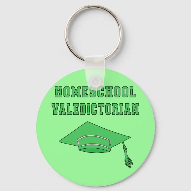 Porte-clés Homeschool Valedictorian Produits (Recto)