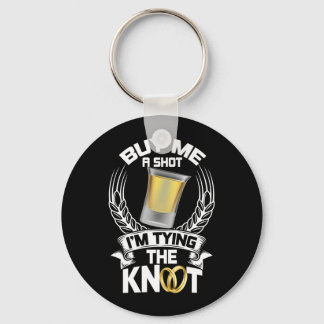 Porte-clés Homme Achetez-Moi Un Verre Je Noue Le Nœud Enterre