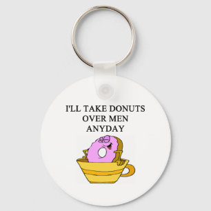 Porte-clés homme détestant la plaisanterie de femme