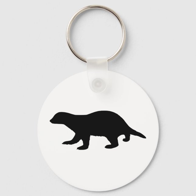 Porte-clés Honey Badger (Recto)