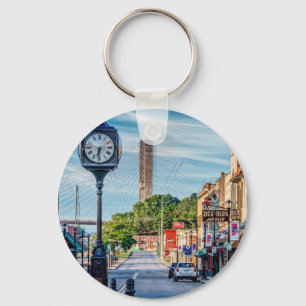 Porte-clés Horloge Dans Le Centre-Ville De Cape Girardeau
