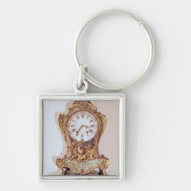 Porte-clés Horloge de cartel de style de Louis XV (Devant)