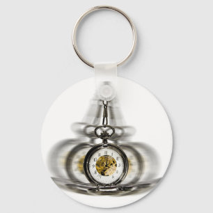 Porte-clés Horloge de rotation de l'hypnose
