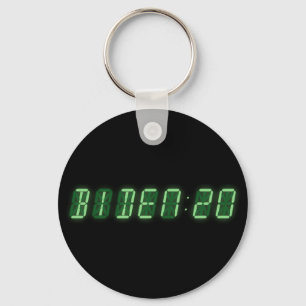 Porte-clés Horloge numérique Joe Biden 2020