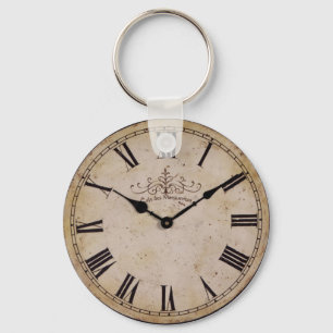 Porte-clés Horloge vintage