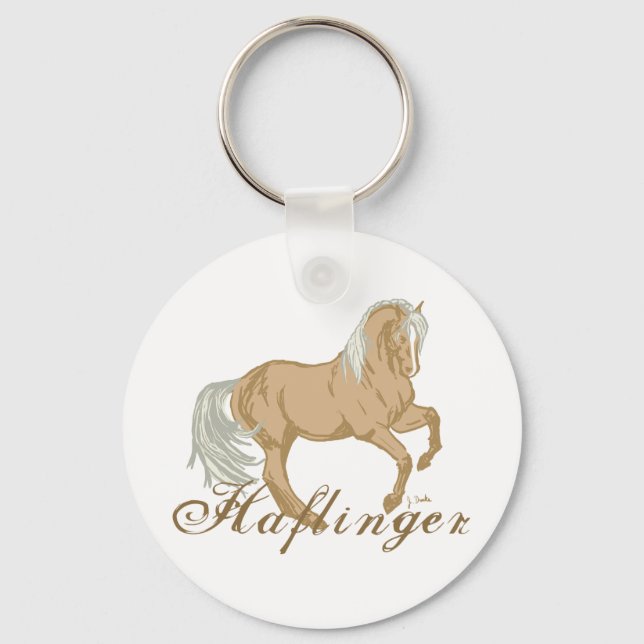 Porte-clés Horse d'Haflinger (Recto)