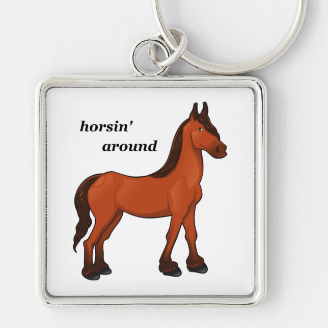 PORTE-CLÉS HORSIN' AUTOUR (Devant)
