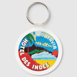 Porte-clés Hôtel Des Indes Luggae Étiquette