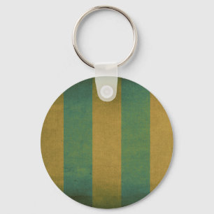 Porte-clés Housse de transat rayé vert vintage