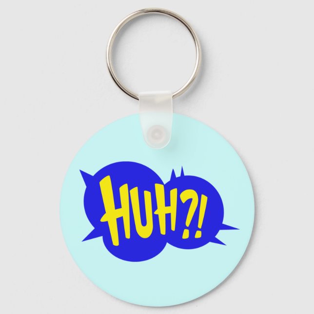 PORTE-CLÉS HUH ! BULLE D'ORTHOGRAPHIE DU LIVRE (Recto)
