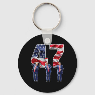 Porte-clés Humoristique Trump Danseuse De Victoire Trump Dans