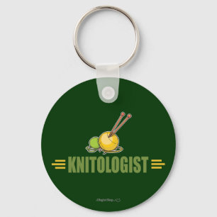 Porte-clés Humorous Knitting