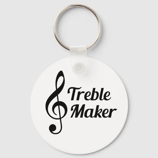Porte-clés Humour musical de Treble Maker (Recto)