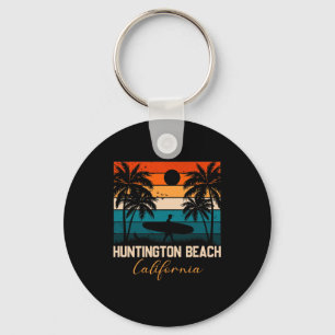 Porte-clés Huntington Beach California Palms Voyage en vacanc
