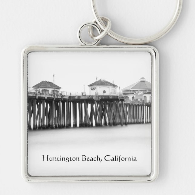 Porte-clés Huntington Beach, California Pier (Devant)