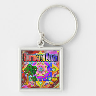 Porte-clés Huntington Beach Tropical Friends Porte - clé