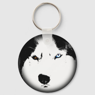 Porte-clés Husky Porte - clé Husky Malamute Porte - clé de ch
